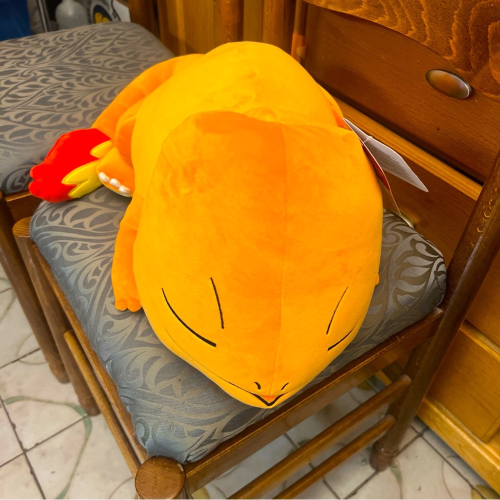 Charmander Pokémon 18 inch Sleeping Plushie